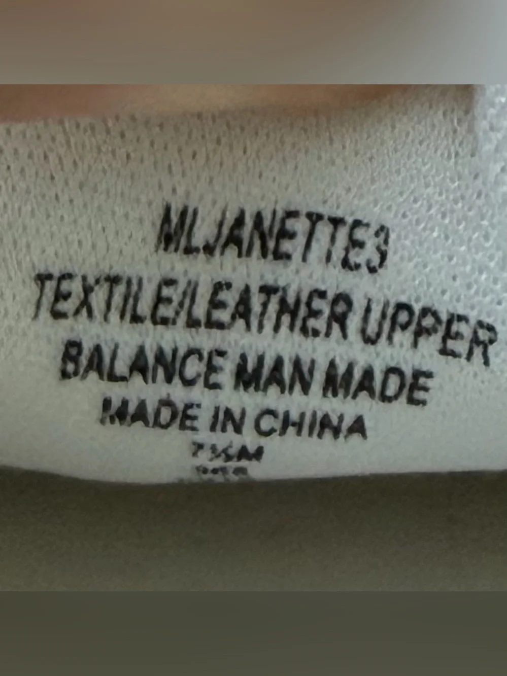 Marc Fisher Janette 3 Espadrille Sneaker  Leather Blend  White Pink Size 7.5